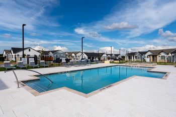Resort style pool